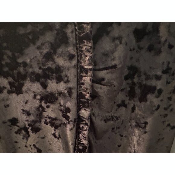 MICHEAL MICHEAL KORS BLACK VELVET DRESS MEDIUM - Picture 5 of 7